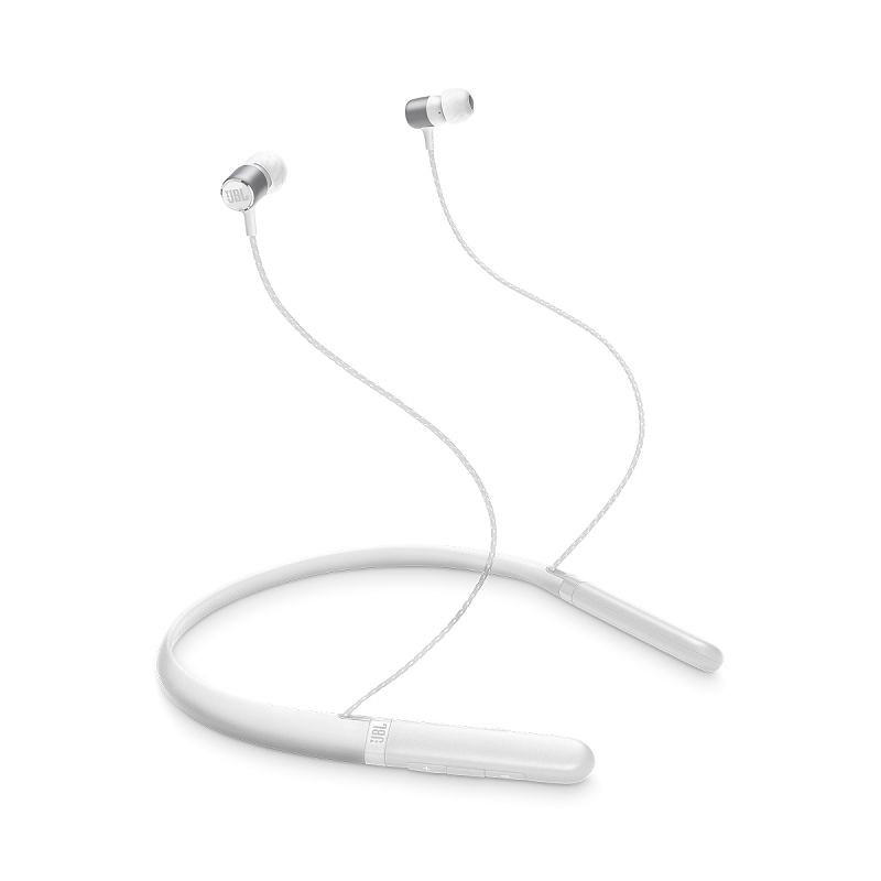JBL Wireless In-earNeckband headphone, White - LIVE 200BT