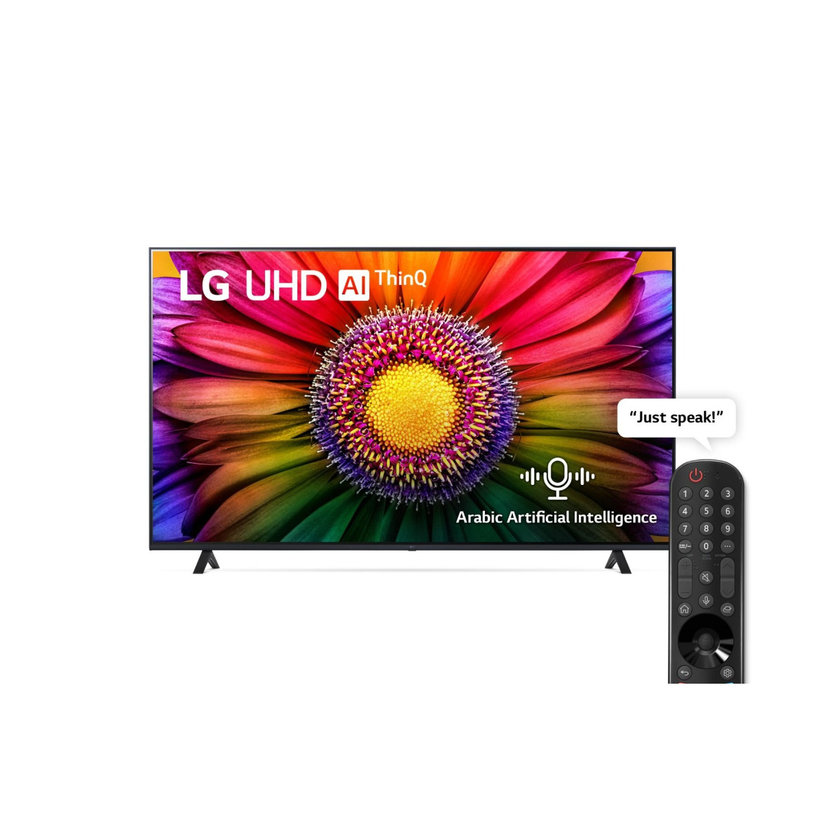 LG TV LED, 75 Inch, UHD - 4K Smart TV - HDR 10 Pro - 75UR80006LJ