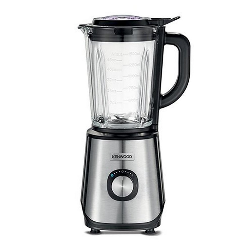 KENWOOD Blender 1000W, 2 Liters, Ice Crushing Function, 5 Attachments - OWBLM45.880SS