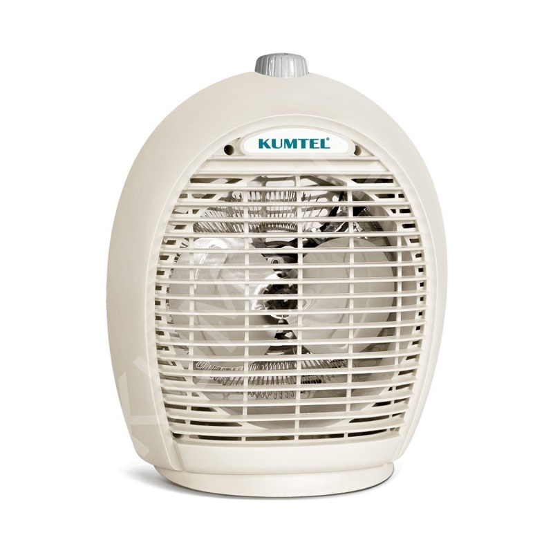 KUMTEL Fan Heater 2000W, 50/60 Hz, 220-240V - LX-6331-(HF6331)