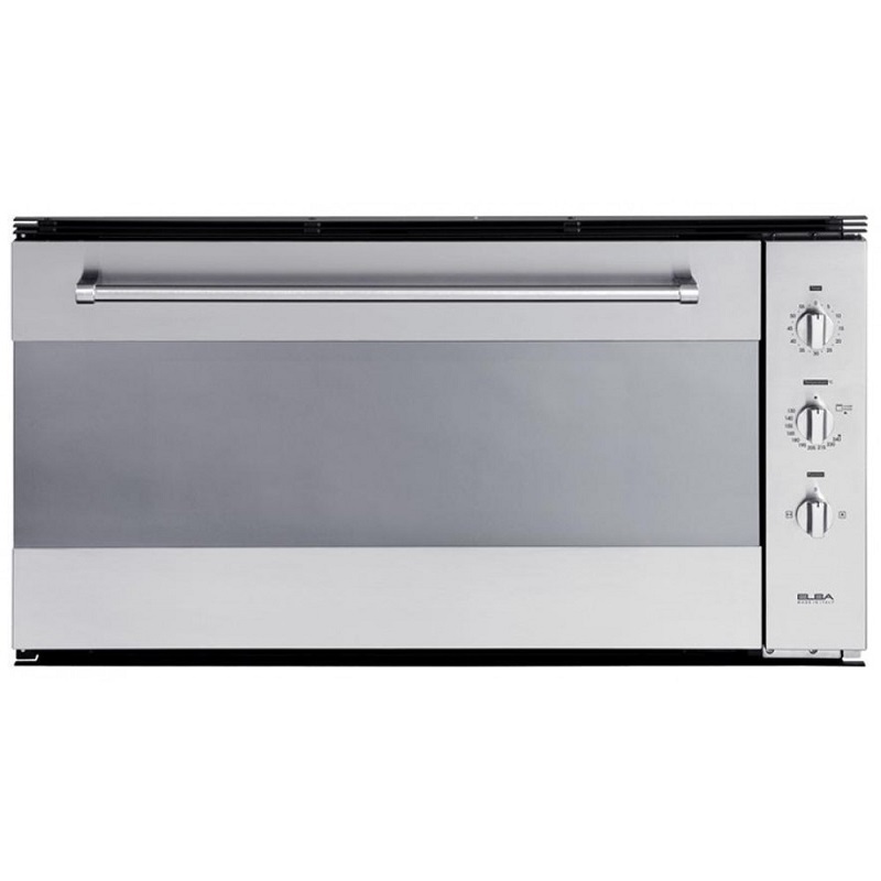 ELBA built-in gas oven size 90 cm, full safety, cooling fan, self-ignition, alarm, grill, lighting, steel - 51X-109