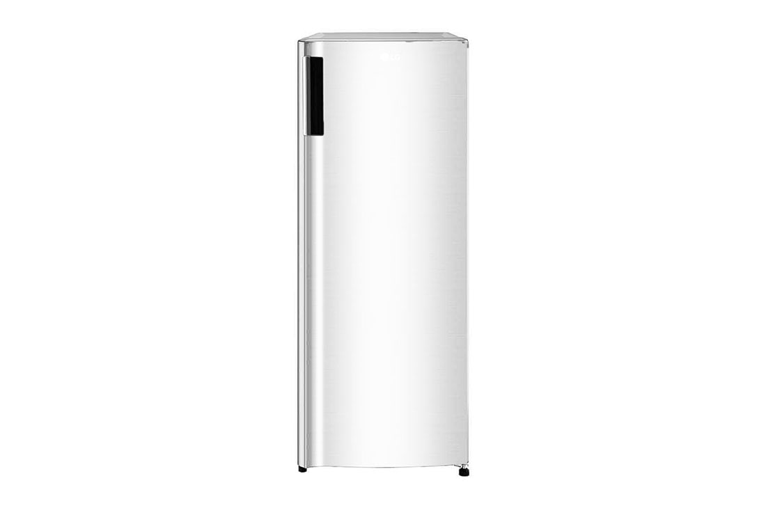 LG Refrigerator Single Door 6.9 Ft, 195 Liter, Hollow Handle, Inverter Knob, Made in Indonesia, Silver - LTT7CBBSI