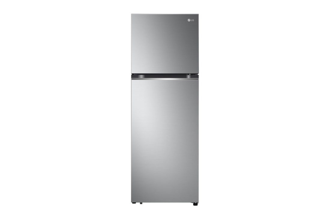 LG Top Freezer Refrigerator, 11.8 Cu.ft, 335 Ltr, Smart Diagnosis, Inverter Compressor, Silver - LT13CBBSIV