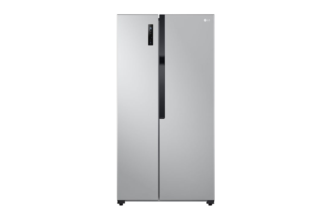 LG Refrigerator Side By Side Sliver, 17.9 Cu.Ft,PCM Color, Smart Inverter Compressor - LS19GBBDI