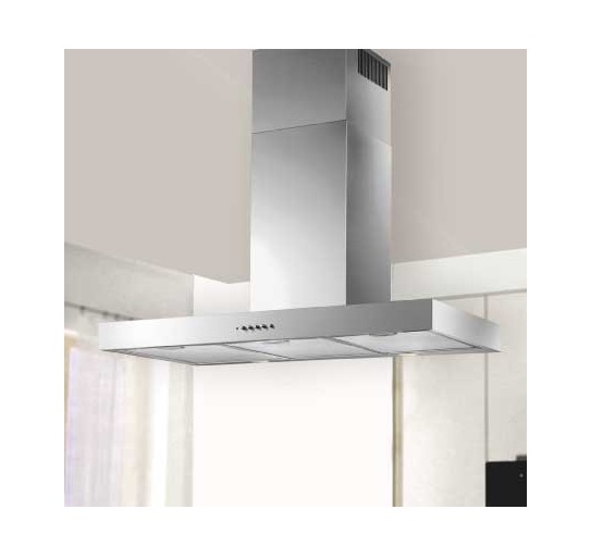 THOMSON Built-In Hood  Size 90 cm, rectangular, 3 speeds, suction power 1000 cubic meters, Steel - TP790S