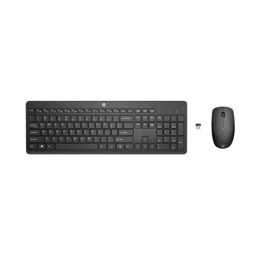 HP Keyboard + Mouse, Black, 1Y4D0Aa
