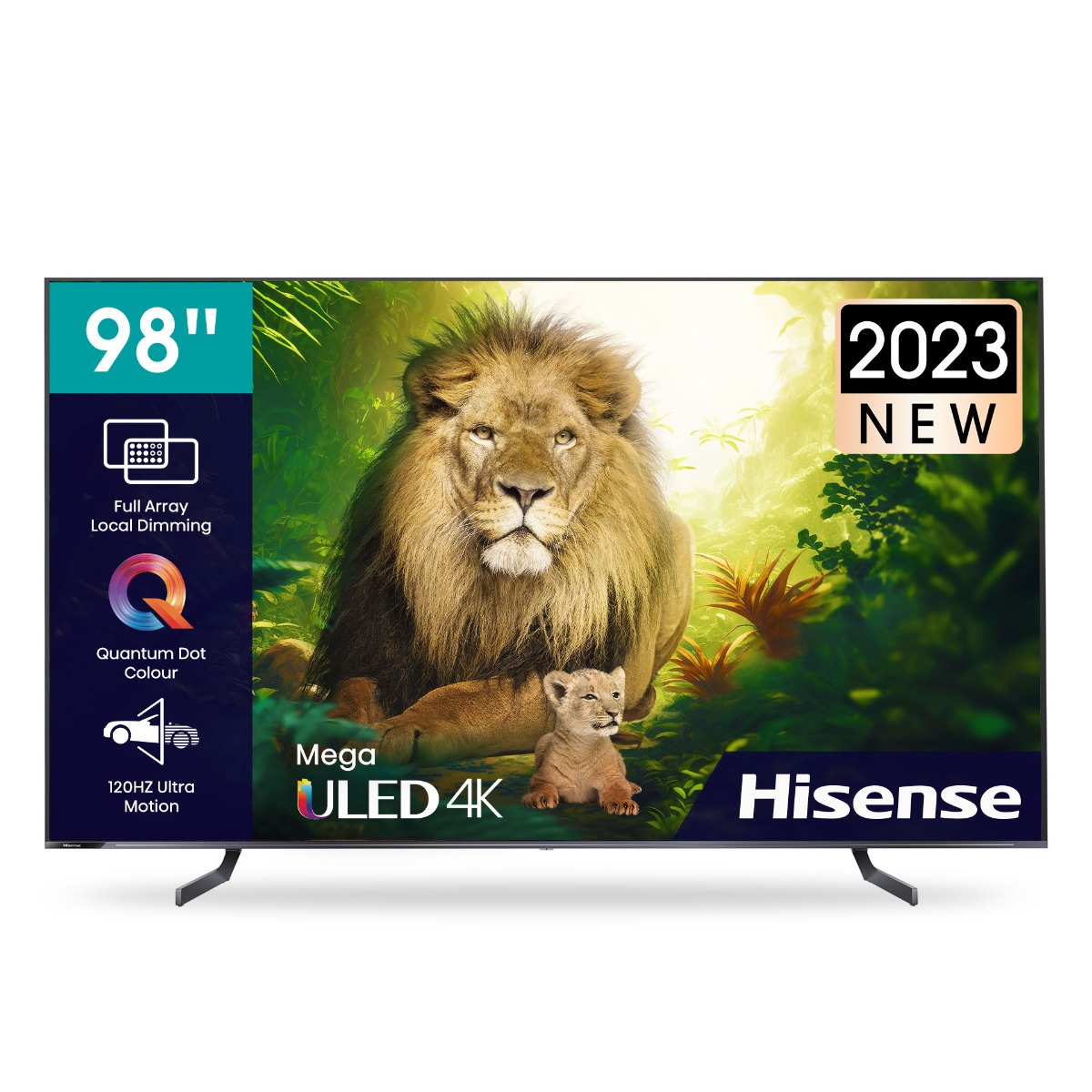 Hisense Smart TV 98 Inch, LED 4K UHD - 98U7H