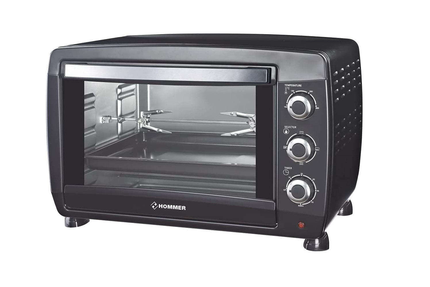 Hommer Electric Oven With Double Glass Door, 45 Ltr , 2000W - ‎HSA226-06