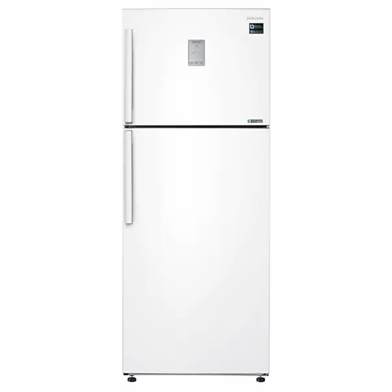 Samsung Refrigerator 15.5 Cu.ft, Digital Inverter Technology, Twin Cooling, White- RT43K6300WWB