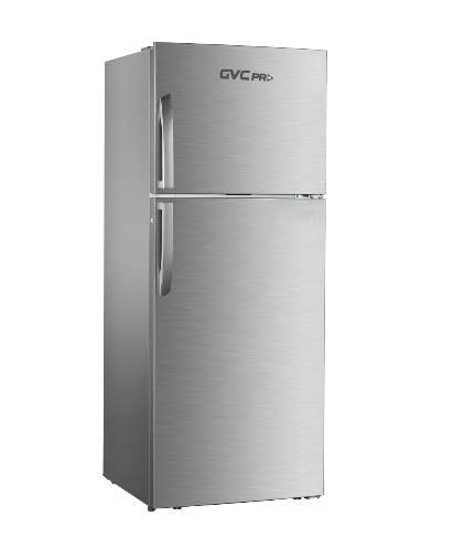GVC Pro Refrigerator Two Doors, 11.7 Cu.ft / 333 Ltr , Silver - GVRF-650S