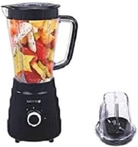 DOTS Blender With Mill 600W, 1.5 Liter - BLD-6003