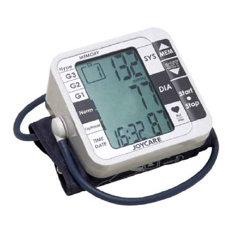 JOYCARE Wrist Pressure Monitor, LCD Display, Simultaneous Display of Pressure and Pulse, Date and Time Stamped Read Memory - Jc-119