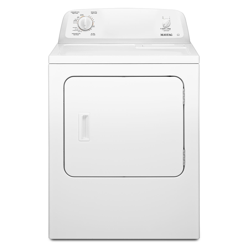 MAYTAG Dryer 7 kg, Front Load, Air Vented, American, White - 4KMEDC410JW