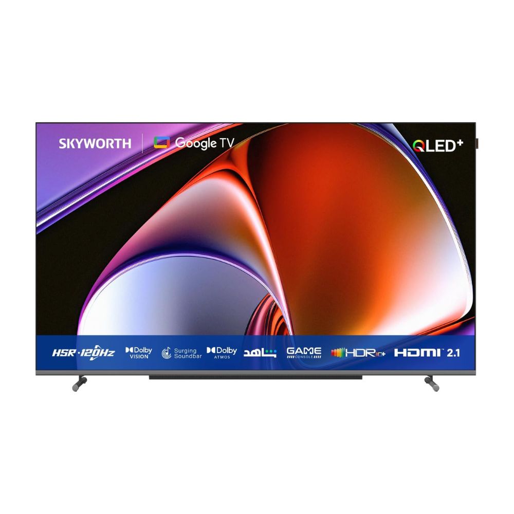Skyworth 55 Inch QLED 4K 2.1 HDMI 120Hz Google TV SMART TV 55SUF9550P