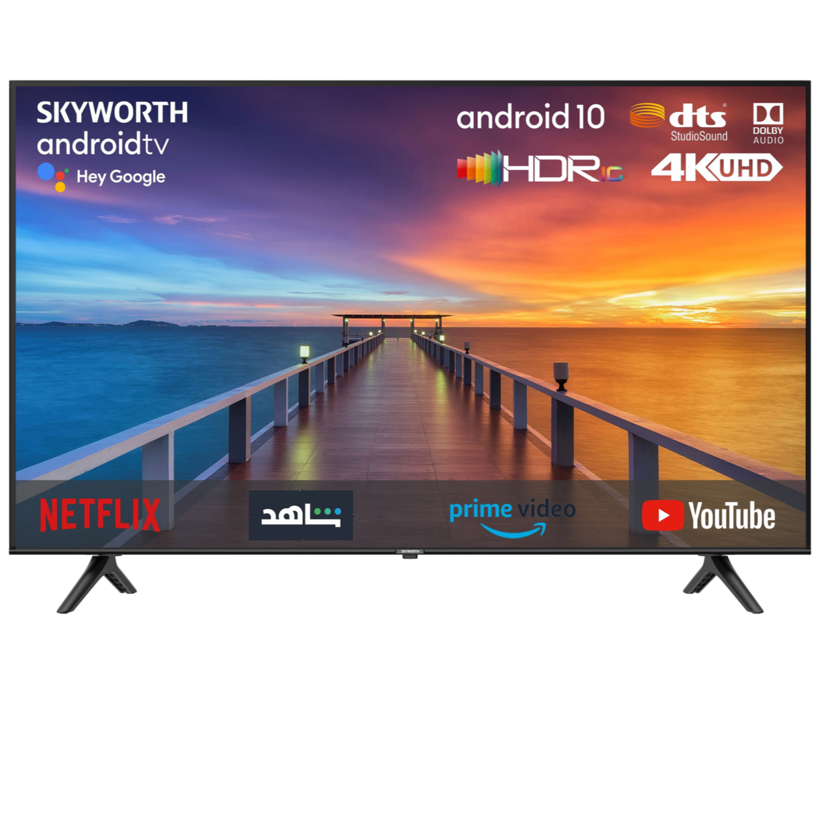 Skyworth LED Smart TV ,58” Android10.0 UHD 4K, 58SUE9200