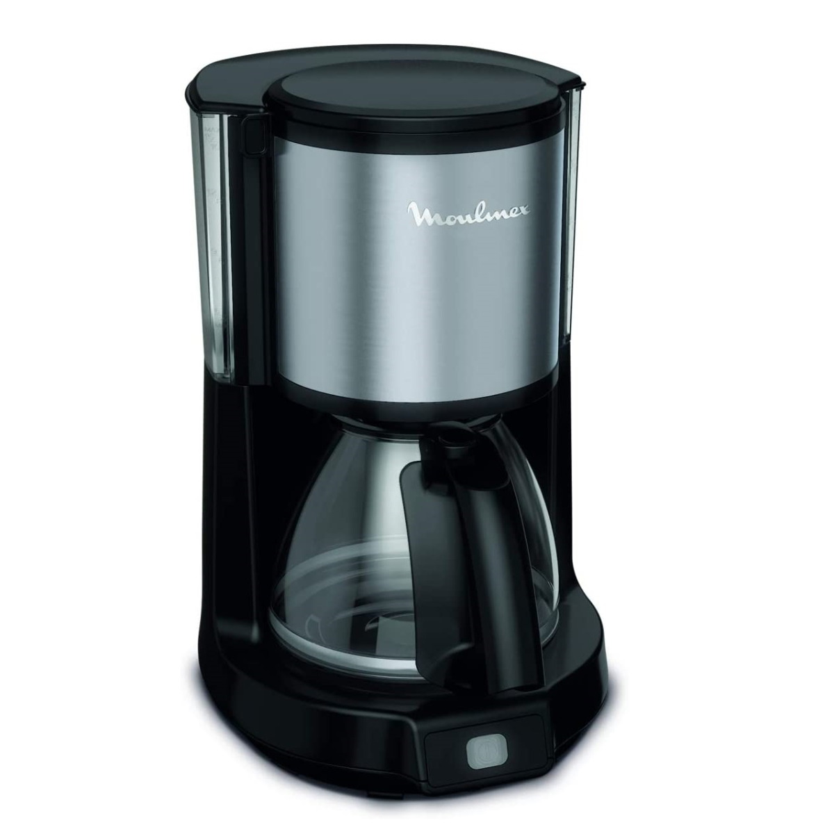 Moulinex Subito Select 1.25 Litre Coffee Machine, Black, Plastic/Glass - FG370827