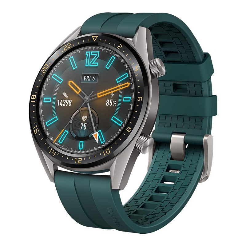 HUAWEI Watch GT 46mm, Li-Ion 420 mAh battery, system Android and IOS, Dark Green - FTN-B19
