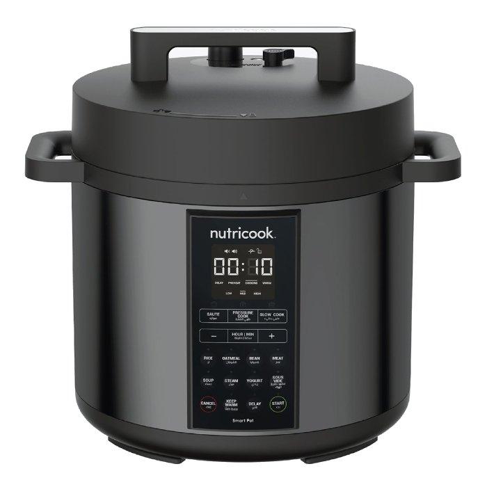 Nutricook Pressure Cooker 8L, 1200W, Black - NC-SP208K