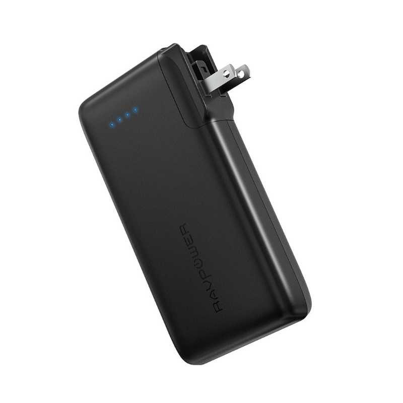 RavPower 10000mAh 2-in-1 Power Bank and Wall Charger - RP-PB066