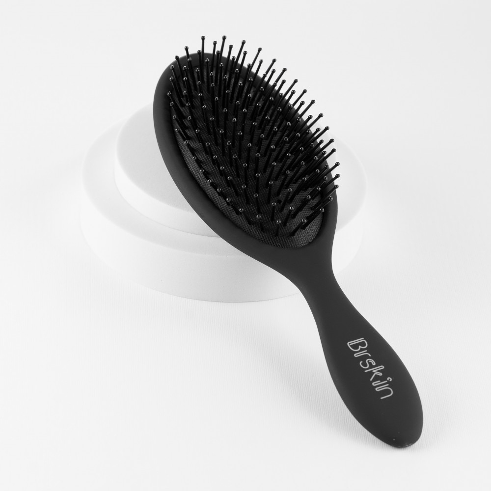 Brskin Hair Brush, Detangling Hair Without Feeling Pain Or Hair Breakage, Black, 677937637687