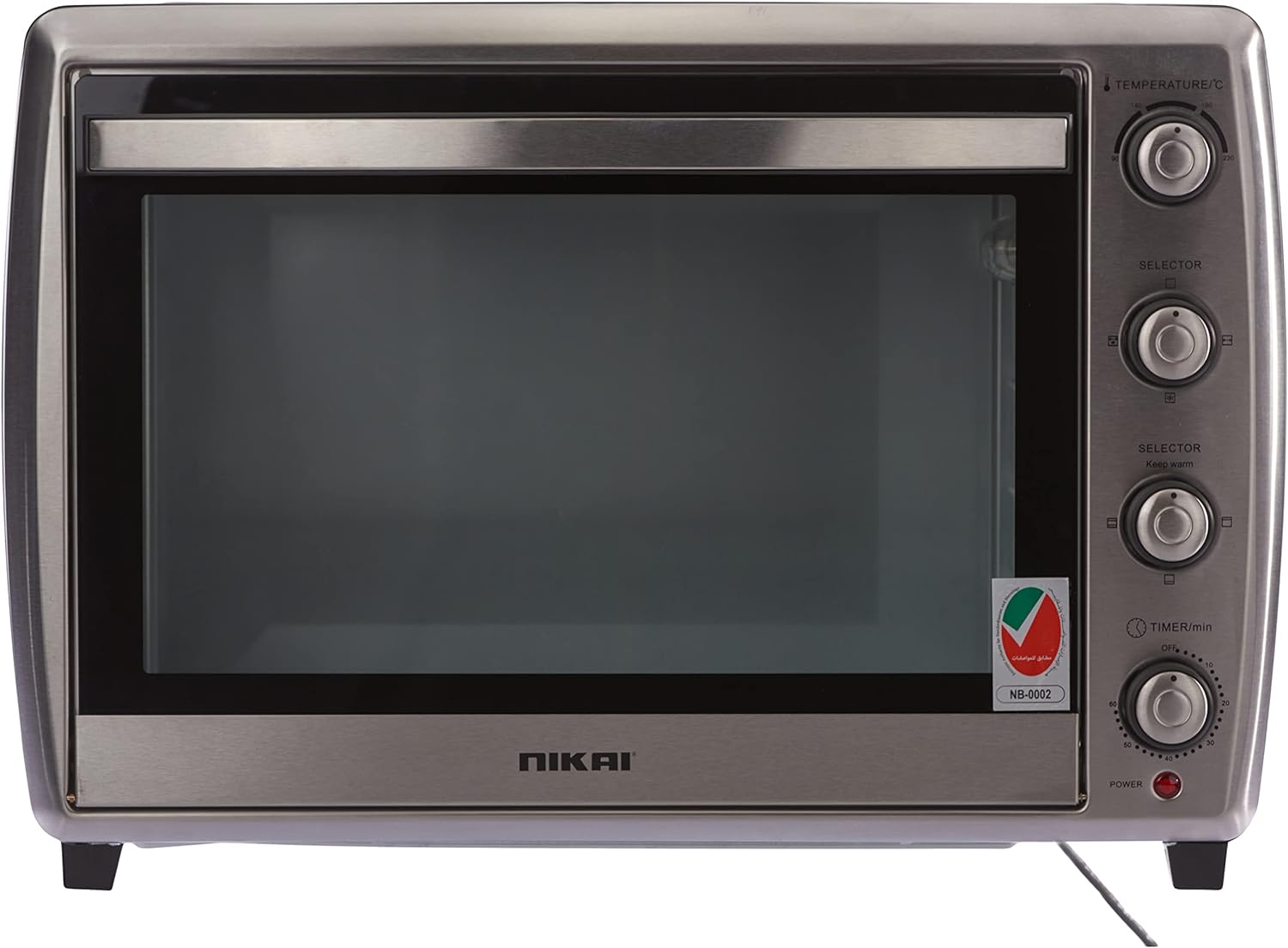 Nikai Electric Oven, 65 L, 2200 W, Black, Nt6500Src2