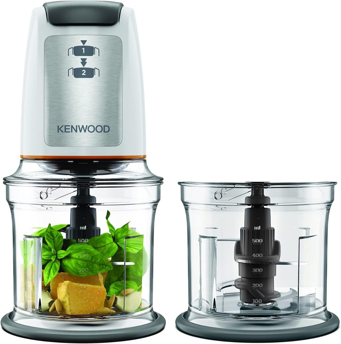 KENWOOD Chopper, 450W, 0.5 Ltr, Two Speed Options - OWCHP61.100WH