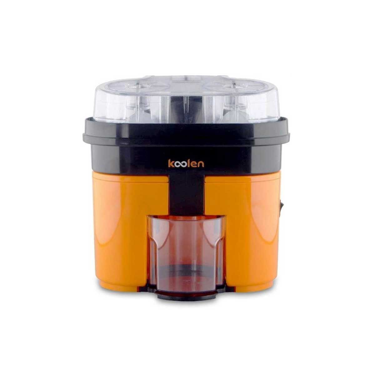 KOOLEN Citrus Twin Juicer, 90W, Black/Orange - 801100002