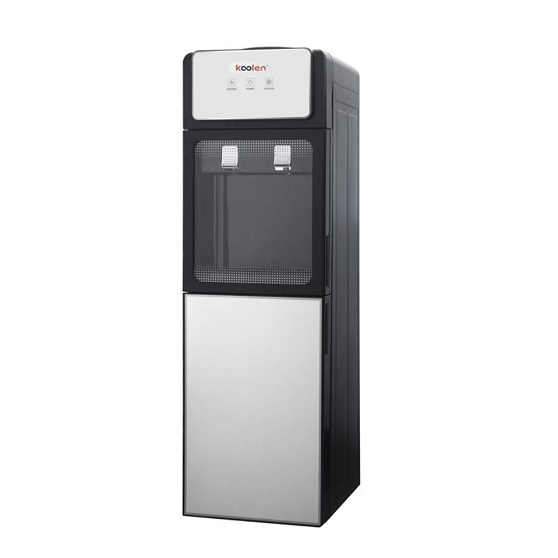 KOOLEN Stand Water Dispenser 2 Taps Hot/ Cold, Storage Capacity 20 Liter, 630W, Silver - 807103014