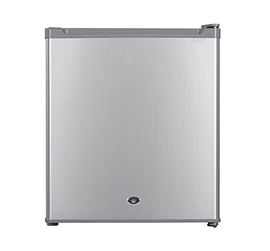 HAIER Refrigerator Single Door 1.6Cu.Ft , Silver- HR-80NS
