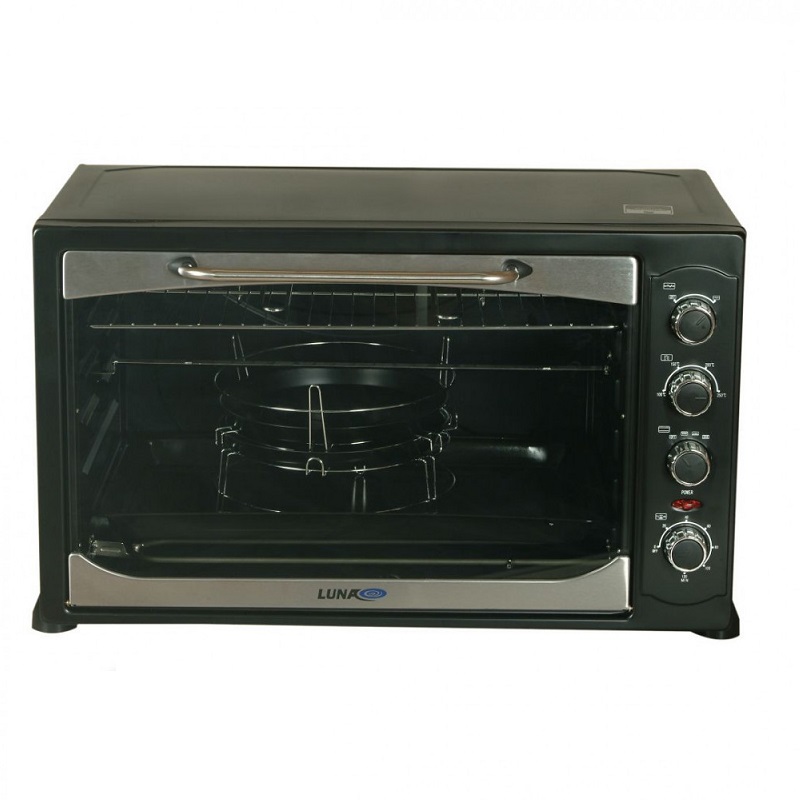 LUNA Electric oven Capacity 80 L, Grill, Black - LEO-80RL