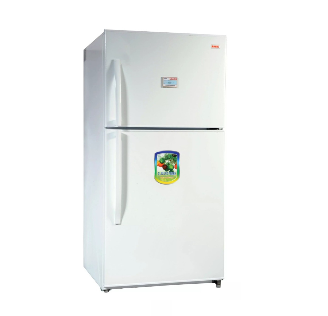 BASIC Nofrost Refrigerator 21 CU.FT, 594 Ltr, White - BRD-774W