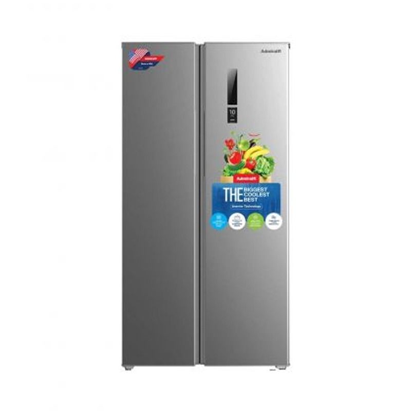 ADMIRAL Double Door Wardrobe Refrigerator 19.9 Feet, 562 Liters, Inverter, Anti-ice function, Deodorization function, Multi air flow, Silver - M/ADSB63MSQ