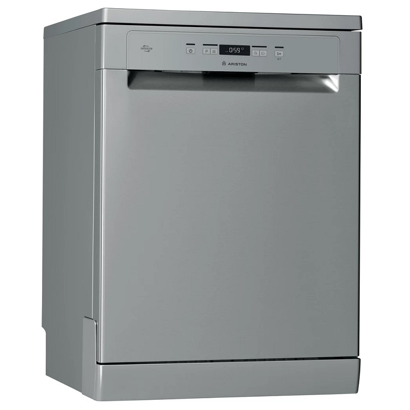 ARISTON Double Dishwasher 14 Place, 7 Programs, Inverter Motor, Control Buttons, Digital Screen, 9 Liters Water Consumption - A+++, Super Silent, Steel - LFC3C26WX60HZ