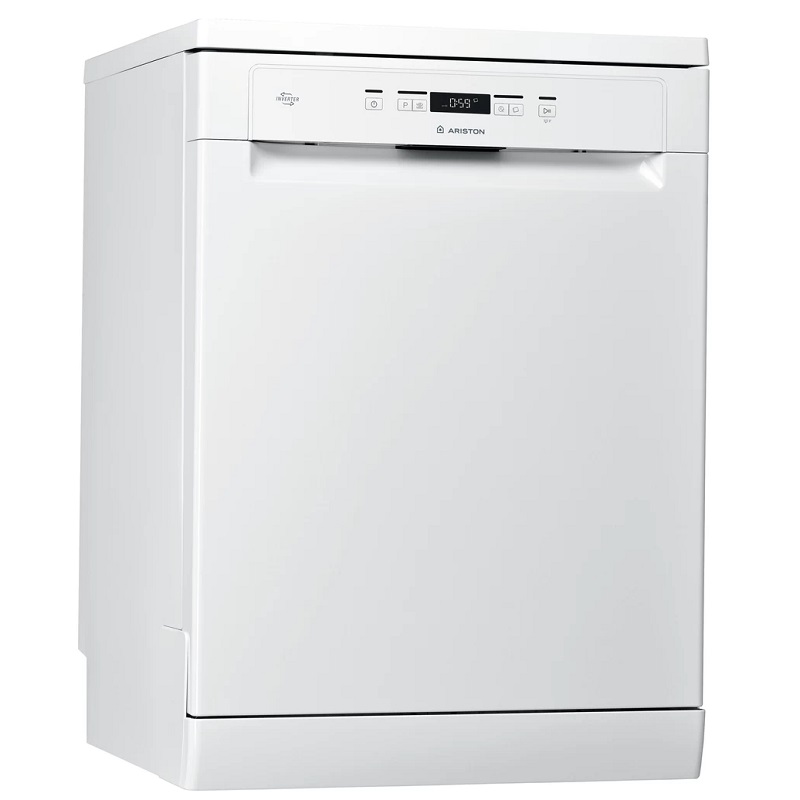 ARISTON Double Dishwasher 14 Place, 7 Programs, Inverter Motor, Control Buttons, Digital Screen, 9 Liters Water Consumption - A+++, Super Silent, White - LFC3C26W60HZ