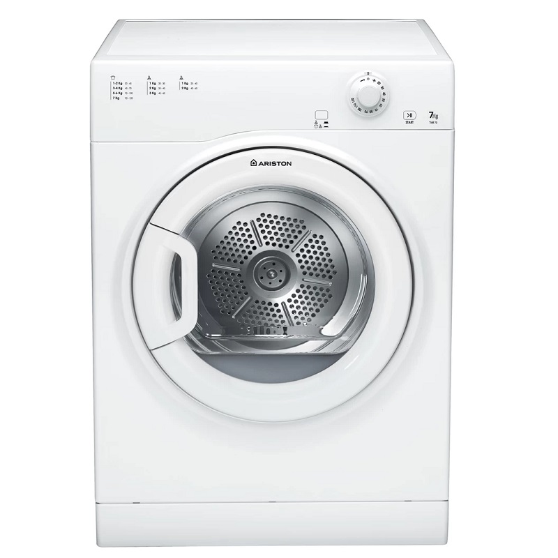 ARISTON Household Dryer 7 Kg, White - TVM70C6P