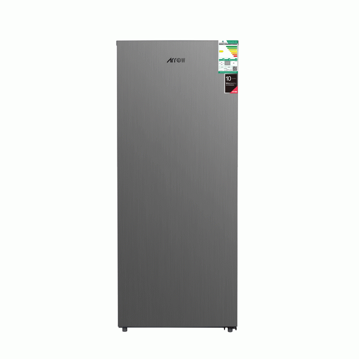 Arrow Upright Freezer Single Door 15.4ft, 437L, Silver - RO1-550VNF