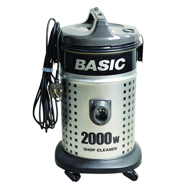 BASIC Drum Vacuum Cleaner 20 Liter, 2000 Watts, Made in China - BSC-2000