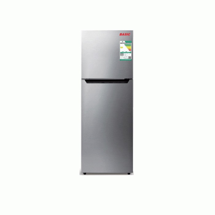 BASIC Nofrost Refrigerator 12.3 CU.FT, 348Ltr,  Silver- BRD-480ML