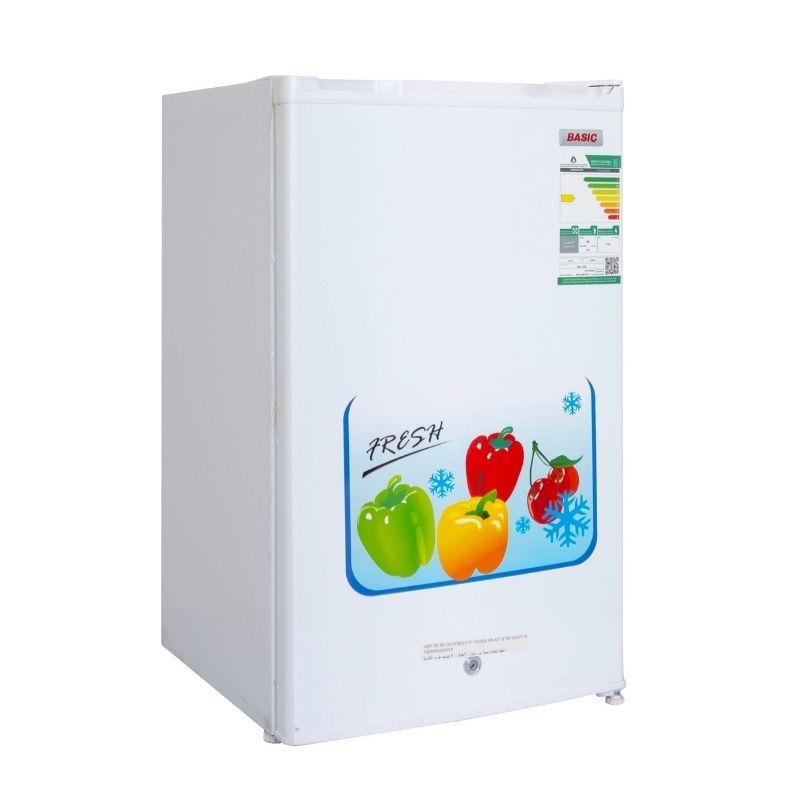 BASIC Refrigerator Single Door, 3 ft, 86 L, White - BRS-99LKN