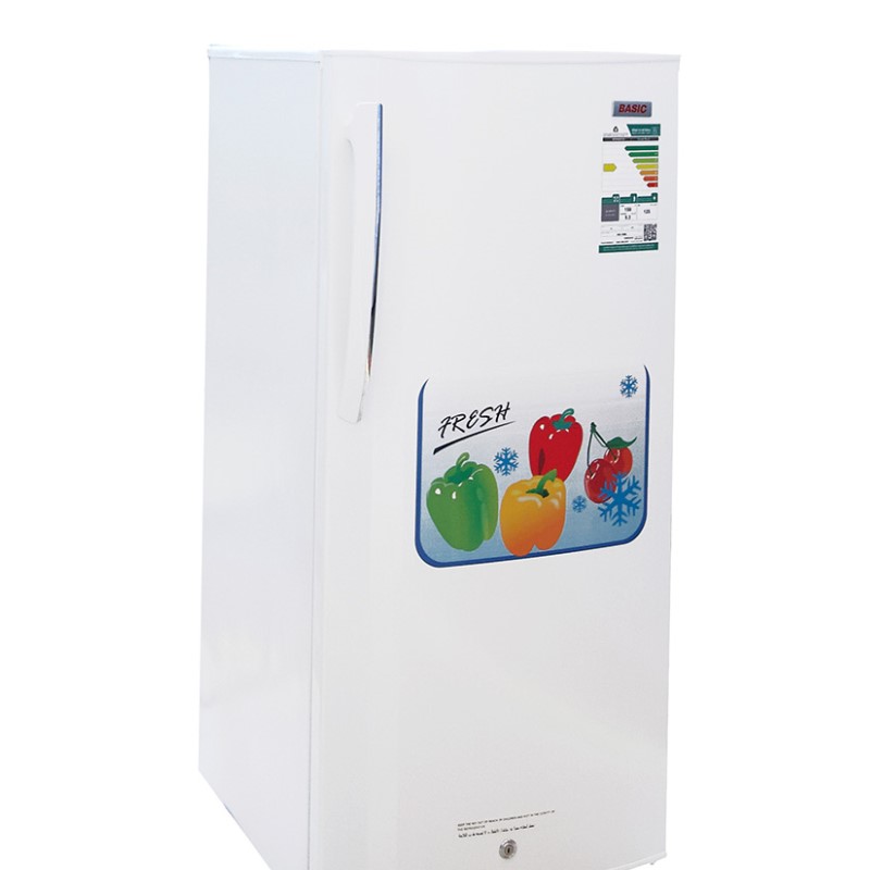 Basic Refrigerator Single Door, 6.2ft, 175L, White - BRS-220ML