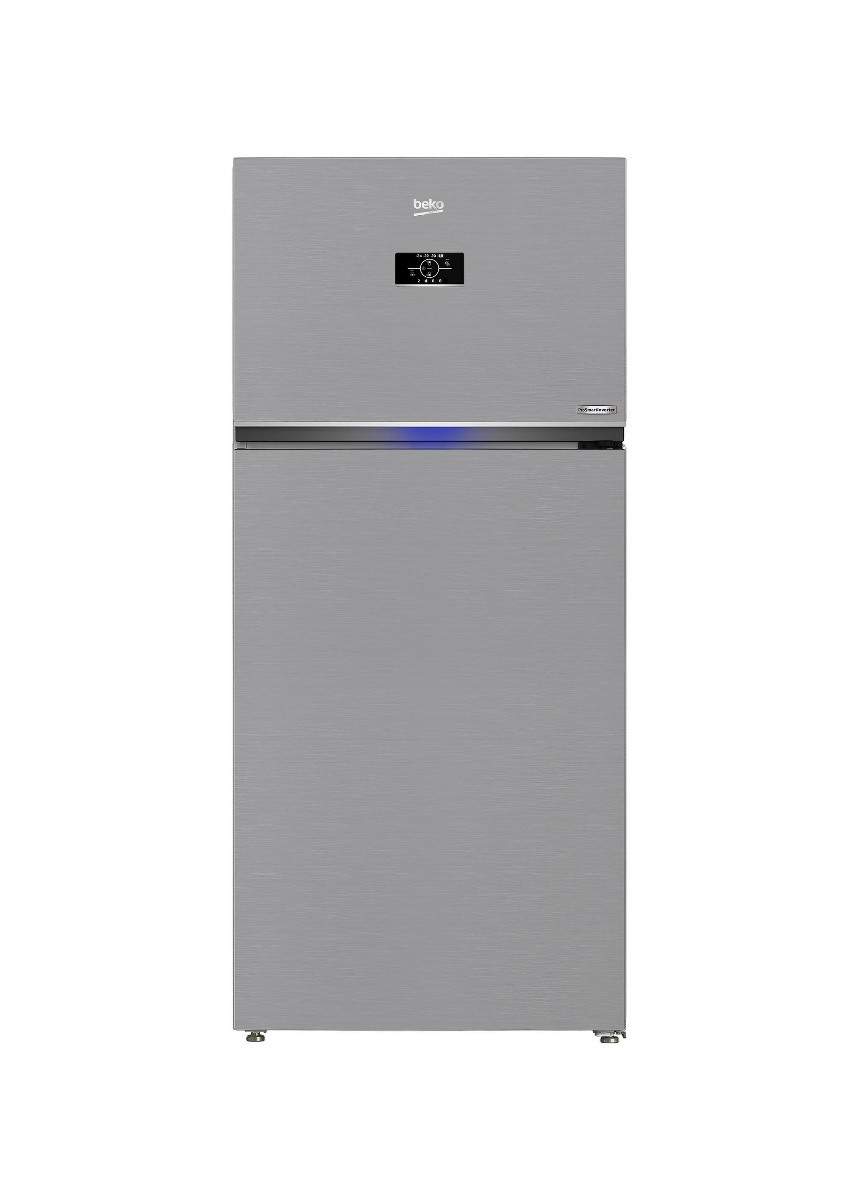Beko Refrigerator, 22.2 Cu.Ft, Inverter, Silver,RDNE22X