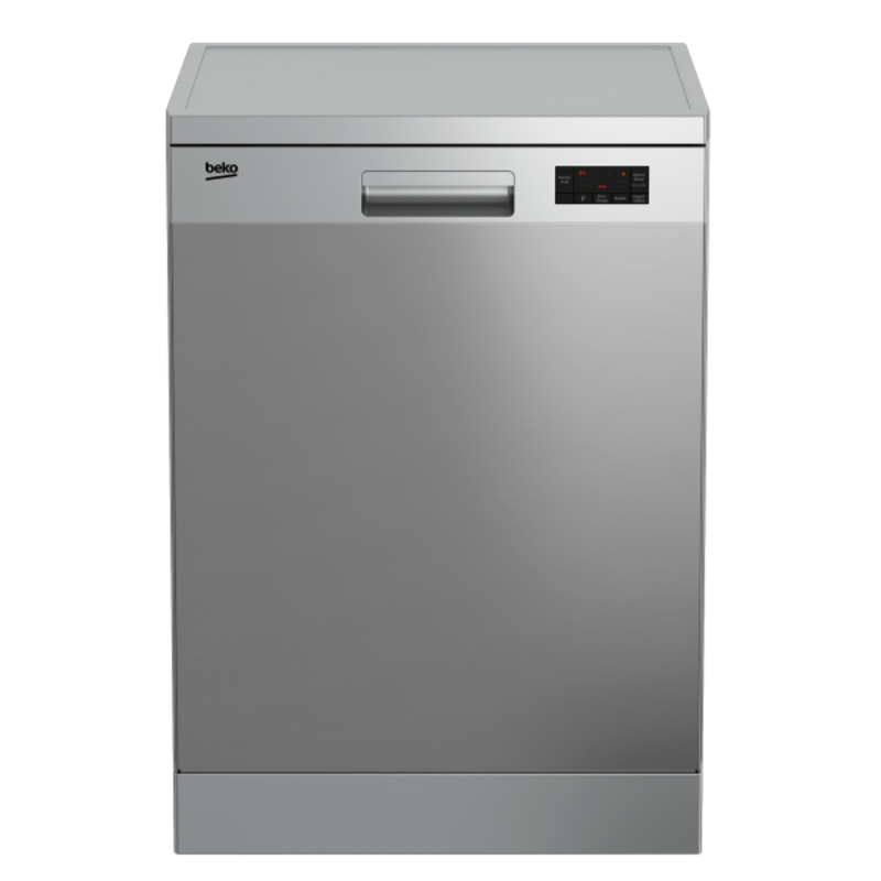 Beko Dishwasher, 6 Program, 14 Place, Silver - DFN16411S