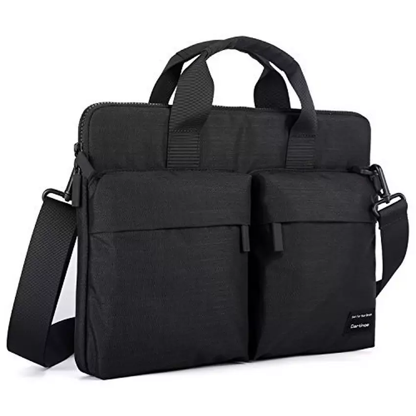 CARTINOE 13.3 to14 inch Laptop Messenger Bag, Black, BG-09-B