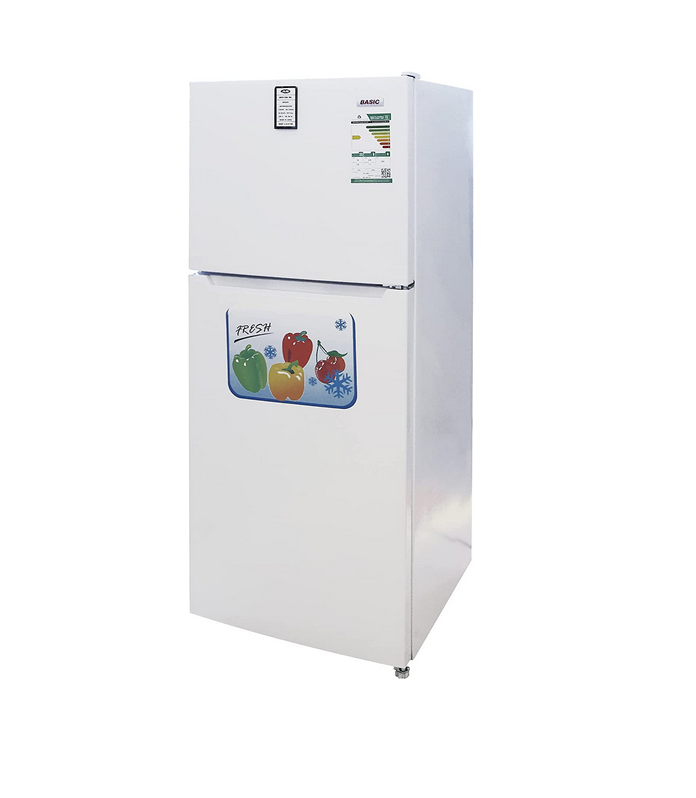 BASIC Refrigerator Double Doors, White, 10.5 Cu.ft , 297 Ltr - BRD-380ML