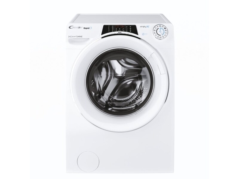 Candy Washing Machine Front Load 14 Kg, Dry 75%, INVERTER, WiFi + Bluetooth Steam White   - RO14146DWMC8Z-19.swsg
