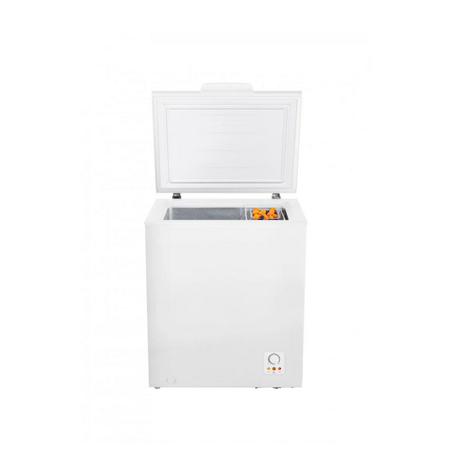 Hisense Chest Freezer 5.1 FT, 144L, Cooling Gas 600A, White - CHF144DD