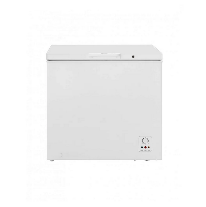Hisense Chest Freezer 7 FT, 198L, Cooling Gas 600A, White - CHF198DD