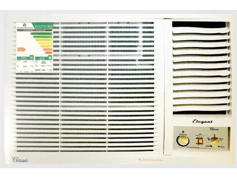 CLASSIC giant window Air Conditioner 18000 BTU, cold only- HCB19CHXFINNW.swsg