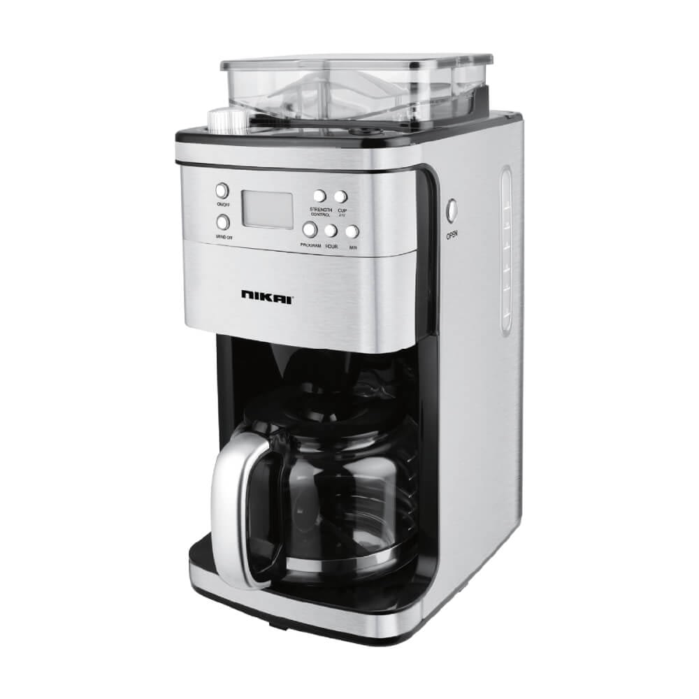 Coffee Maker With Auto Bean Grinding 900-1050W, 1.5L, Cup 125ml - NCM300B