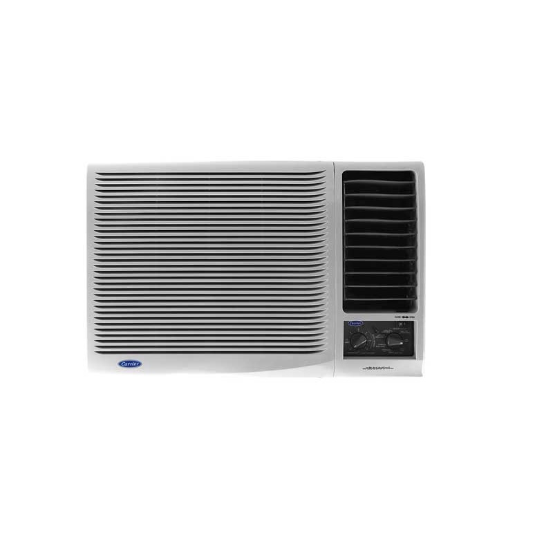Carrier Window Air Conditioner Giant 24200 BTU, Hot/Cool, Energy Saver, White - CRVD243M-0C8 - Installation is free inside Riyadh only